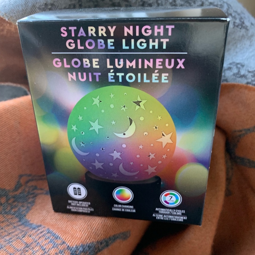Starry Night Globe Light